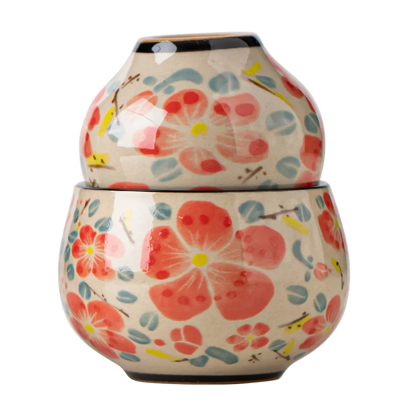 Chinese Sle Home Use White Wine Cup Set Gourd ot Cup Dumpling ape Tea Set Appreciate Tea Smell And Taste Cup