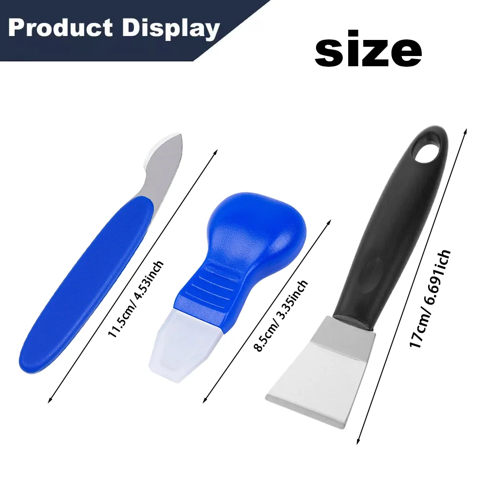 3-Pack 3D Printer Bracket Removal Tool Set for PLA, ABS, and UV-Curing Model Materials - 3D Printer Tools  3D Printer Parts