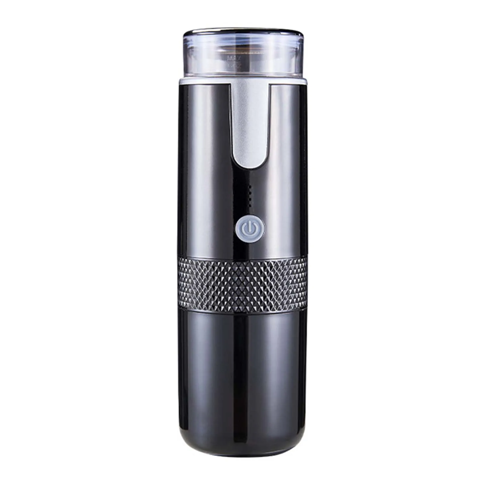 

Compact and Travel Friendly USB Electric Coffee Maker Works with Capsules and Ground Coffee Adjustable Brew Strength