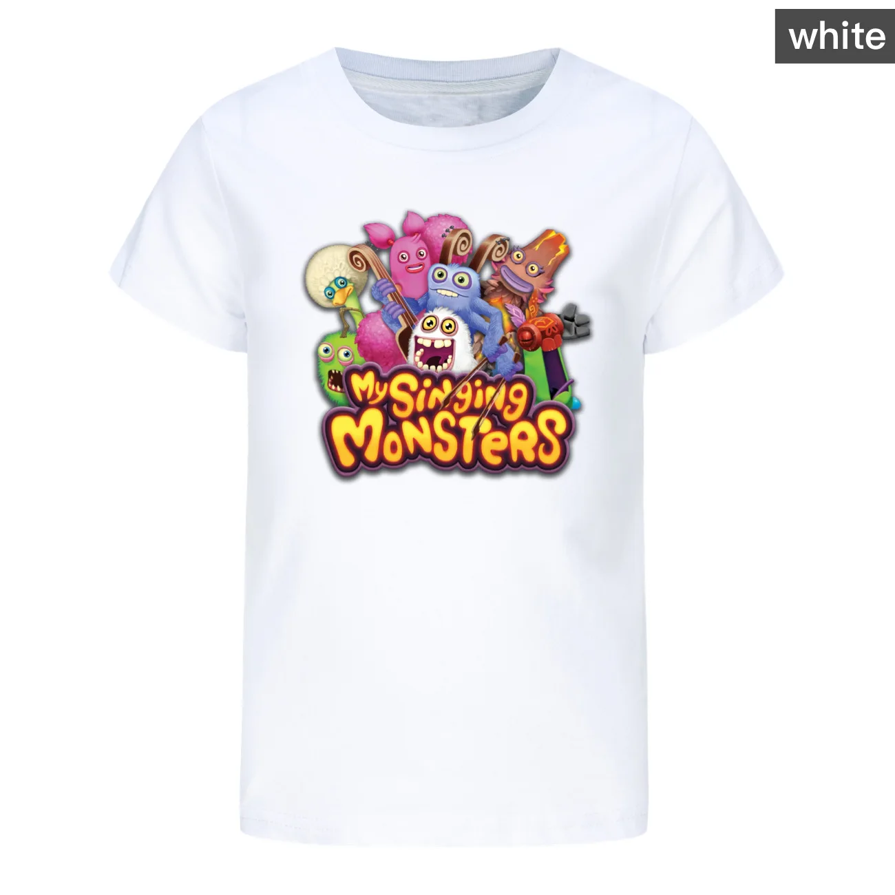 My Singing Monsters 3D Print T-shirt Boys Girls Summer Anime O-neck Tees Casual Tshirts Short Sleeve Pullover Children Tops