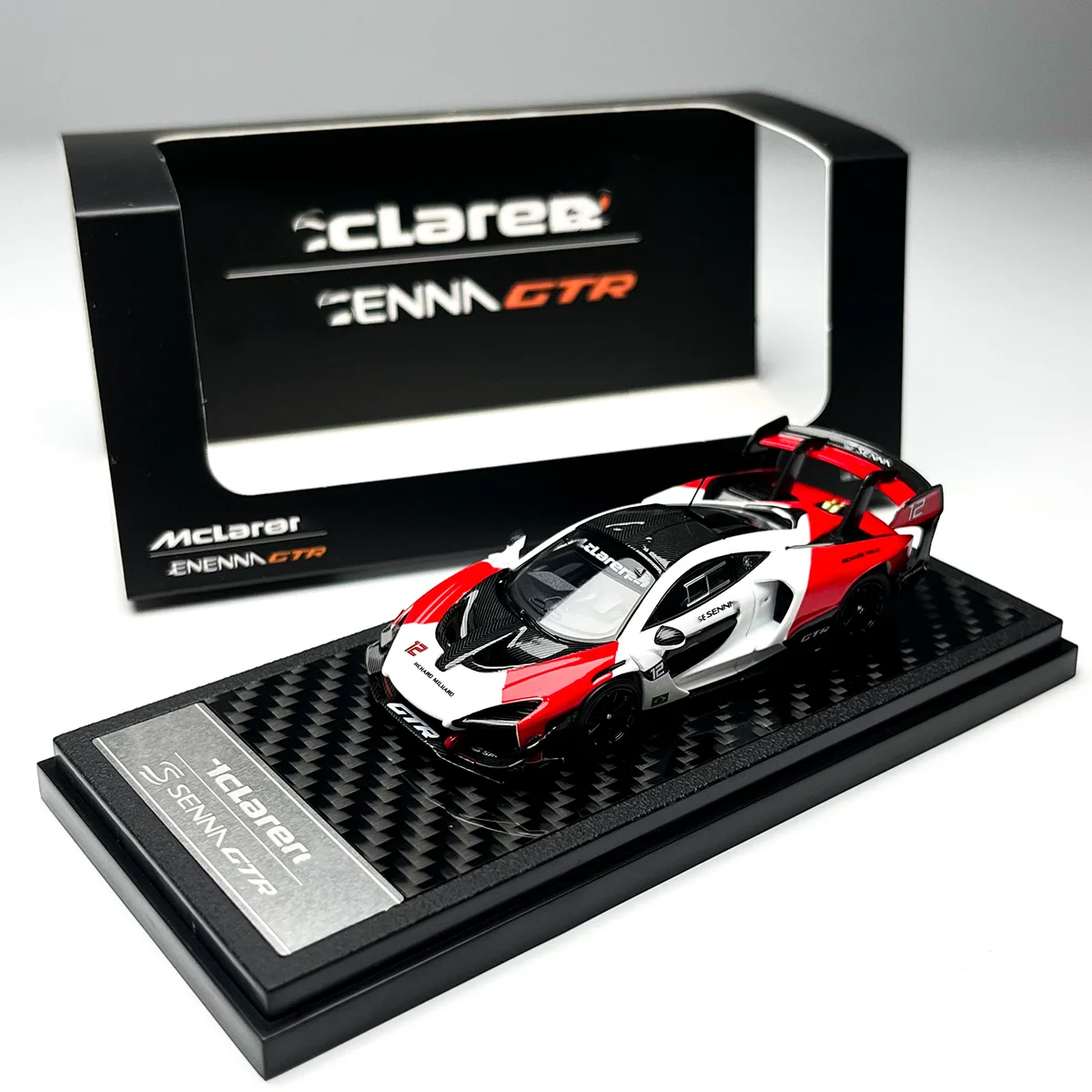 ЖК-дисплей-1-64-senna-gtr-12-литая-под-давлением-модель-автомобилей