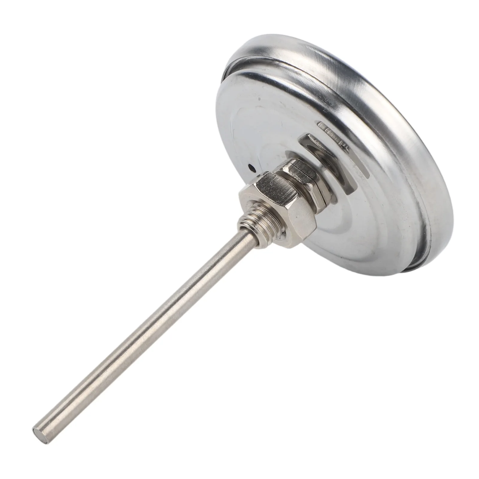 

Professional oven thermometer with 70mm heat resistant sensor suitable for wood pizza and stone ovens stainless steel design