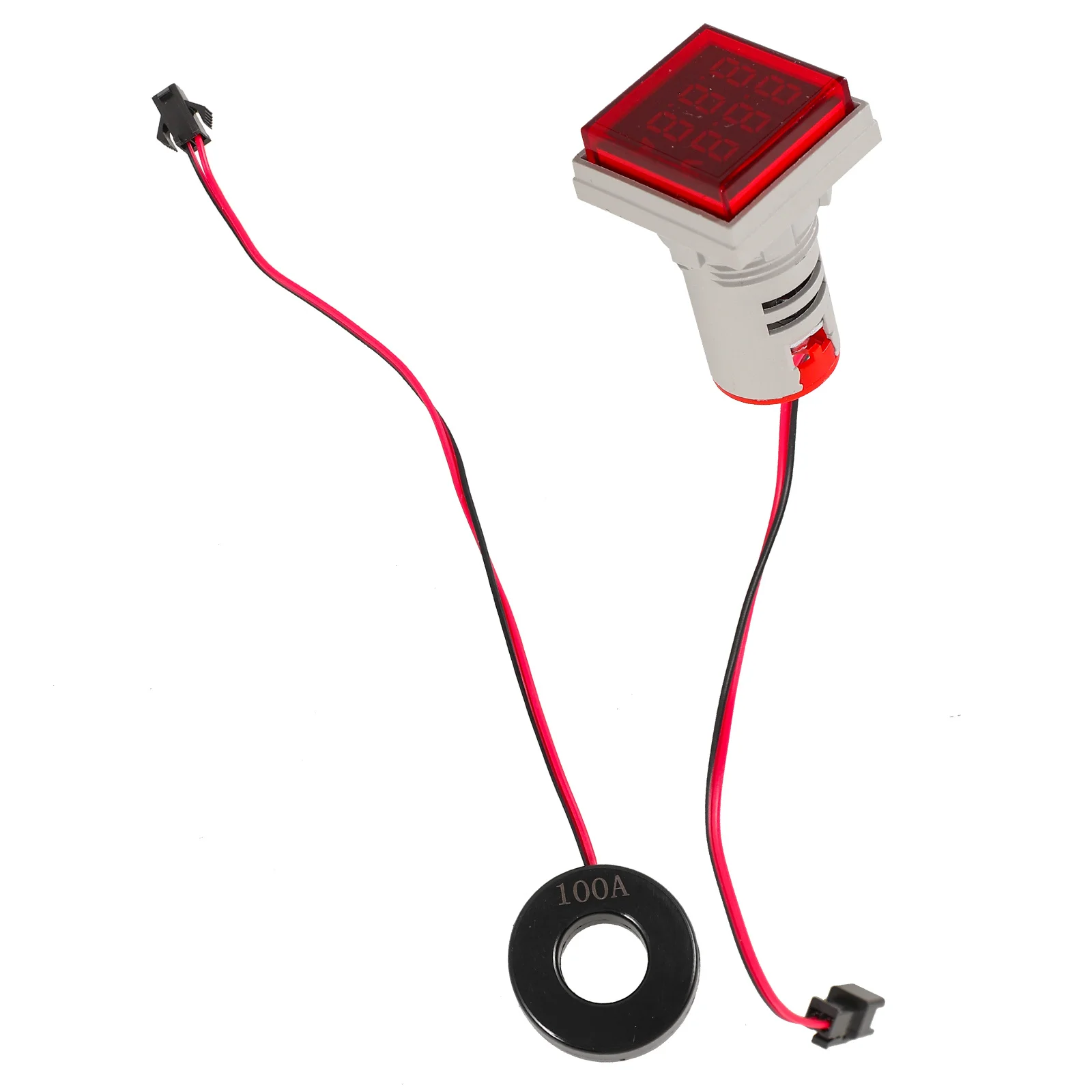 Multímetro eletrônico digital, voltímetro, testador de tensão de corrente intuitiva, design elegante, medição de ampla faixa