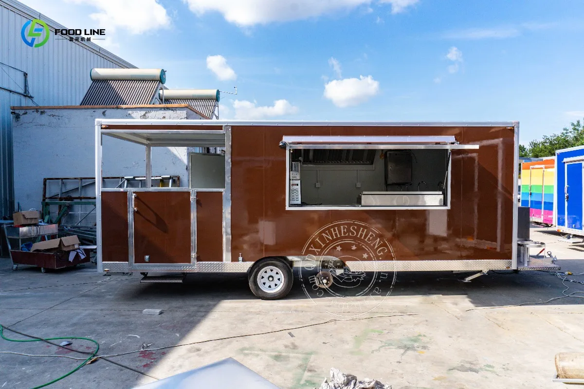 New Fashion Food Truck Ice Cream Trailer Mobile  Food Cart  Food Trailer with Good Price