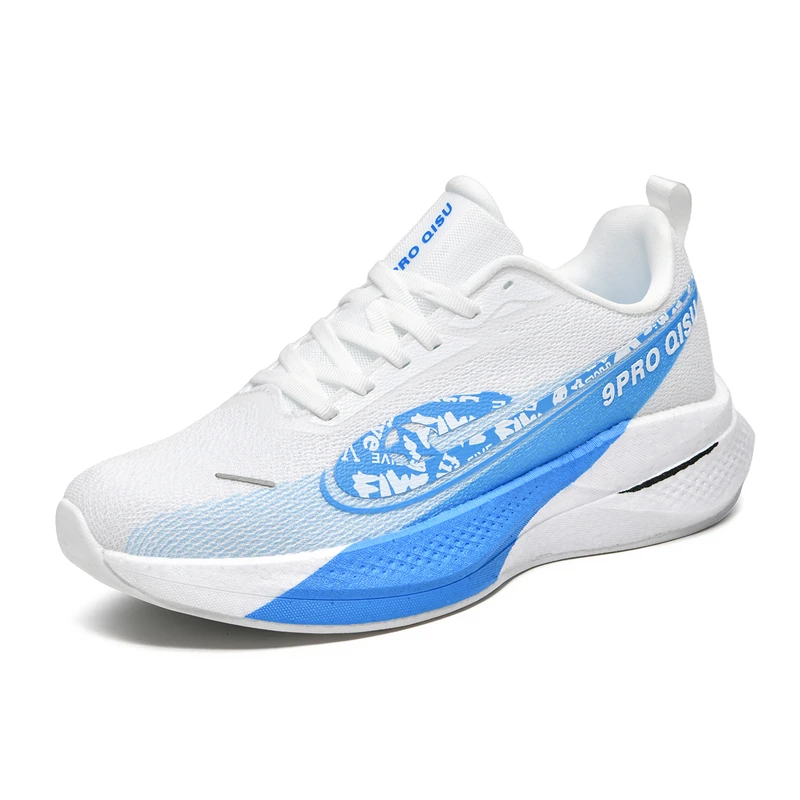 Best Men's and Women's Running Shoes Anti Slip and Shock-Absorbing Carbon Fiber Board Professional Marathon Chunta Sports Shoes