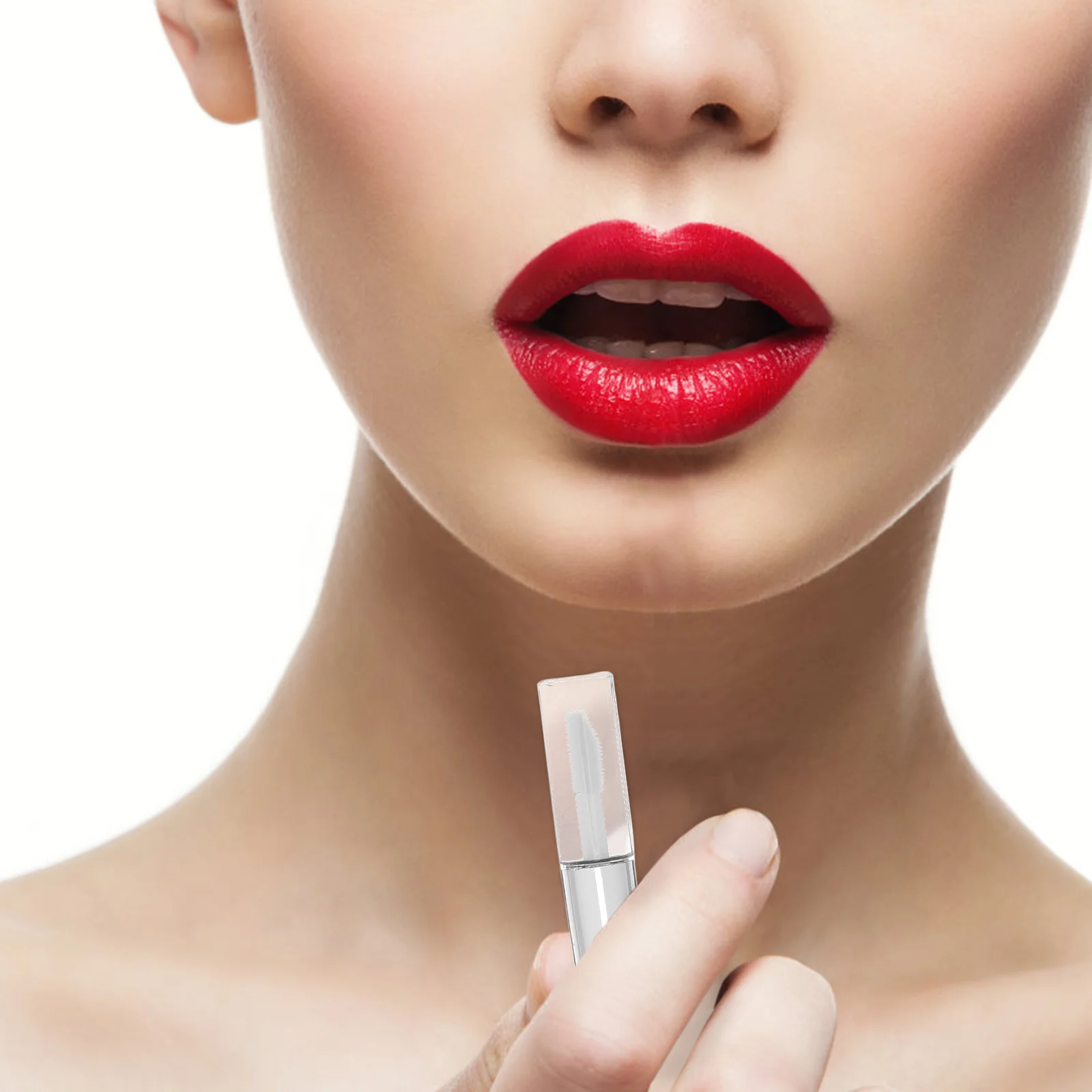 30 個の空のグロスチューブ 1.2 ミリリットルミニポータブル詰め替え可能な透明プラスチック容器 DIY リップオイルグレーズ漏れ防止旅行用スクイーズ