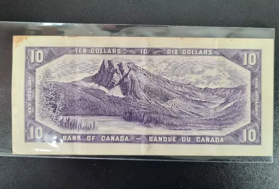 1900-1967 كندا 1-20 دولار ملاحظات أصلية G-UNC