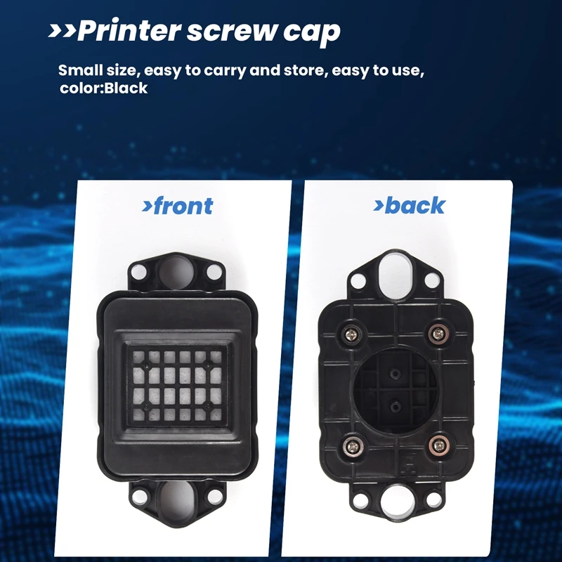 Printer Capping Top, Suitable For Epson XP600 TX800 DX9 DX10 Print Head For Solvent Printer Capping Station