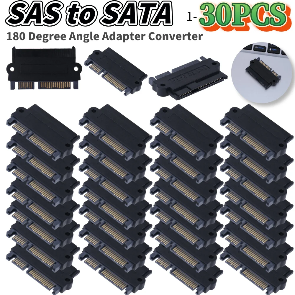 SFF 8482 SAS To SATA SAS To SATA Adapter Straight Head SAS Hard Drive To Motherboard SATA Adapter Adapter Card PC Accessories