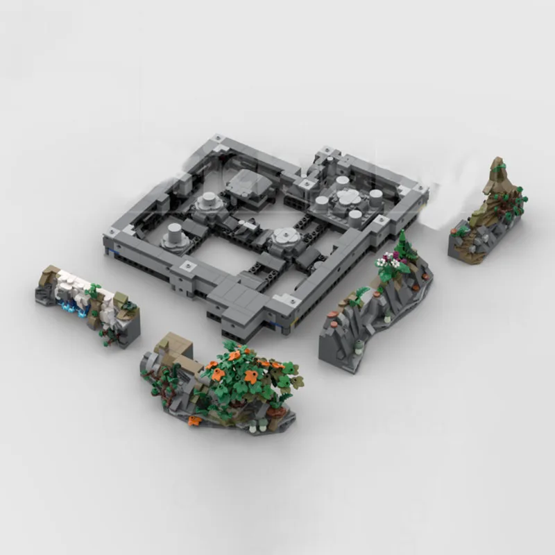 Nuovi blocchi MOC, modelli di costruzione, prodotti di espansione Rivendell, giocattoli modulari per bambini, regali, set di assemblaggio fai-da-te