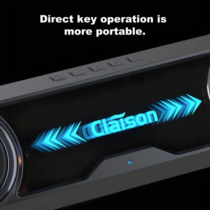 컴퓨터 스피커 미니 사운드 바 USB 유선 스피커 서브 우퍼 Bluetooth 5.4 스테레오 사운드 효과 PC 노트북 용 RGB 조명