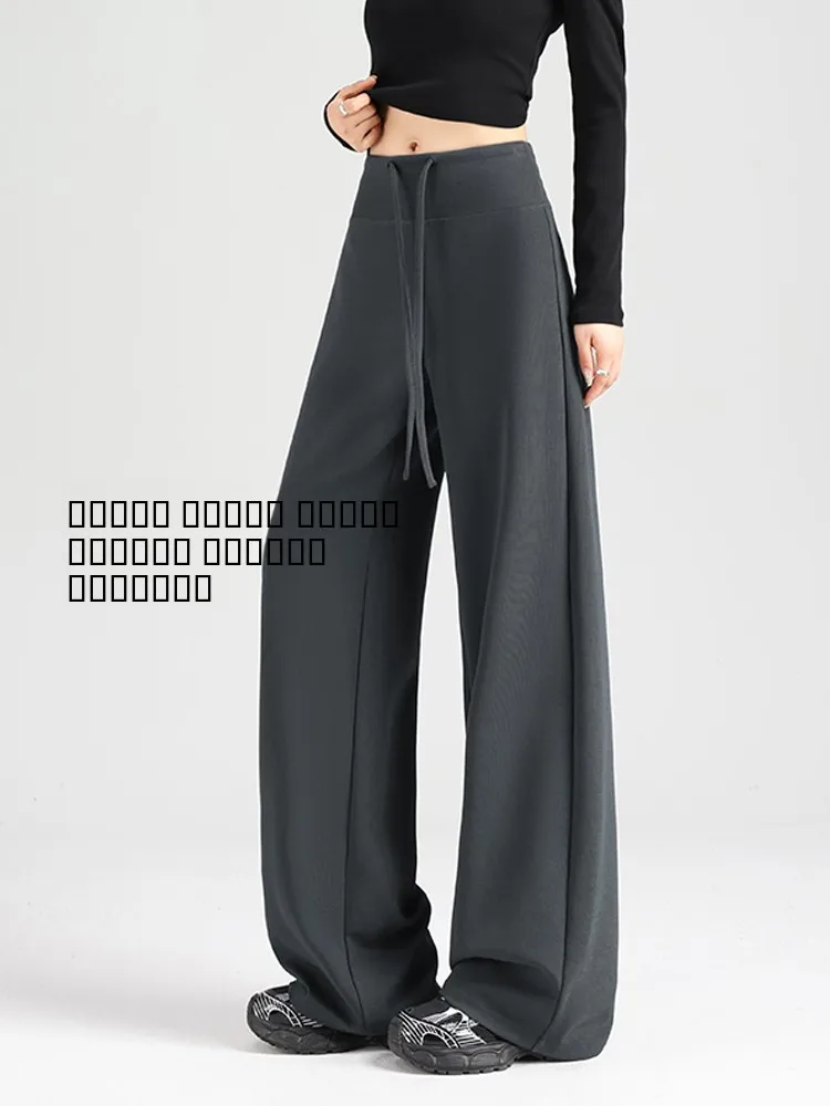 

Широкие брюки Fce с подкладкой для женщин, осенне-зимние, утепленные, для йоги, прямые, повседневные, удобные, прямого кроя...