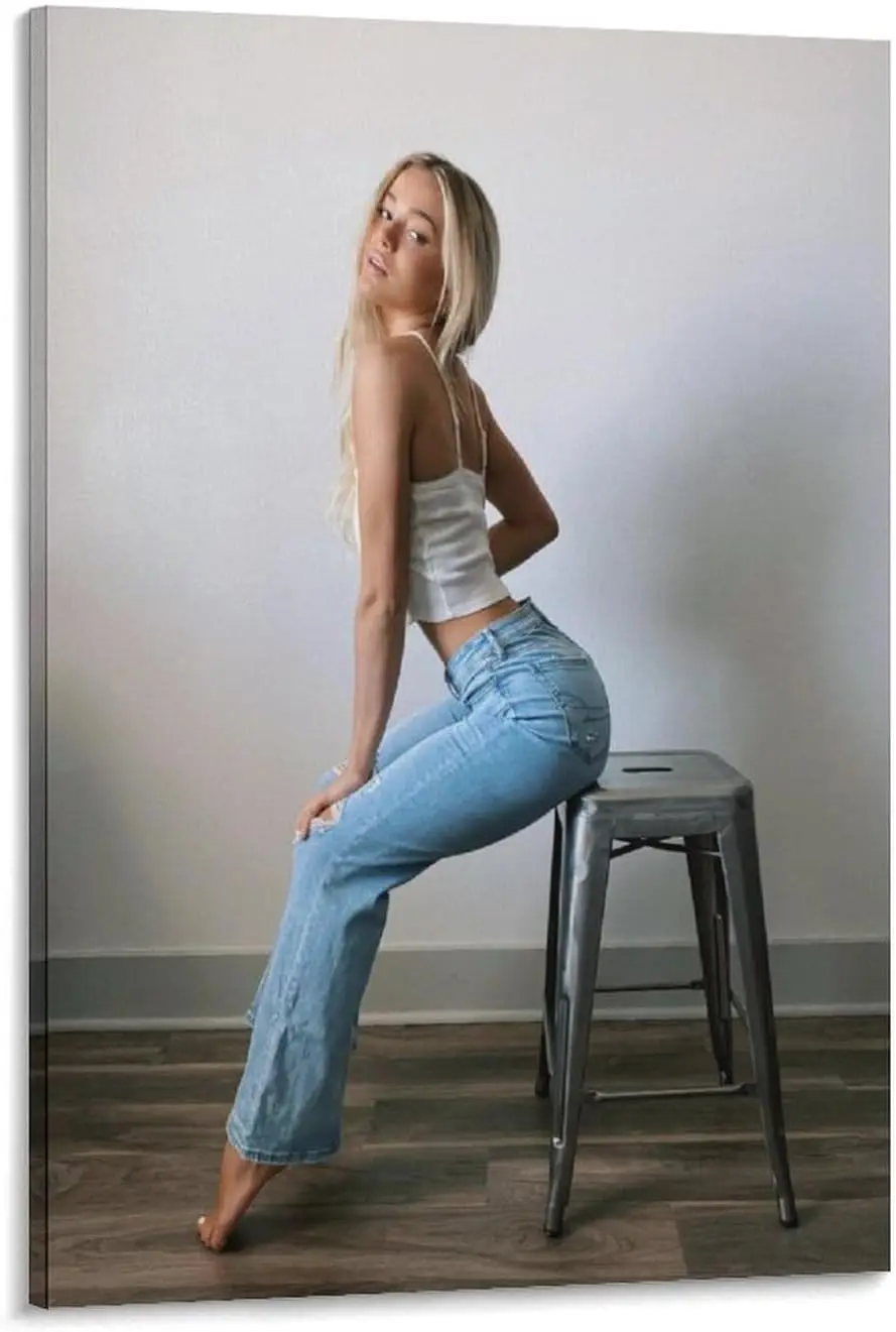 

Livvy Dunne Poster Canvas Wall Art Posters For Room Aesthetic And Decor 1Canvas Painting Posters And Prints Wall Art for
