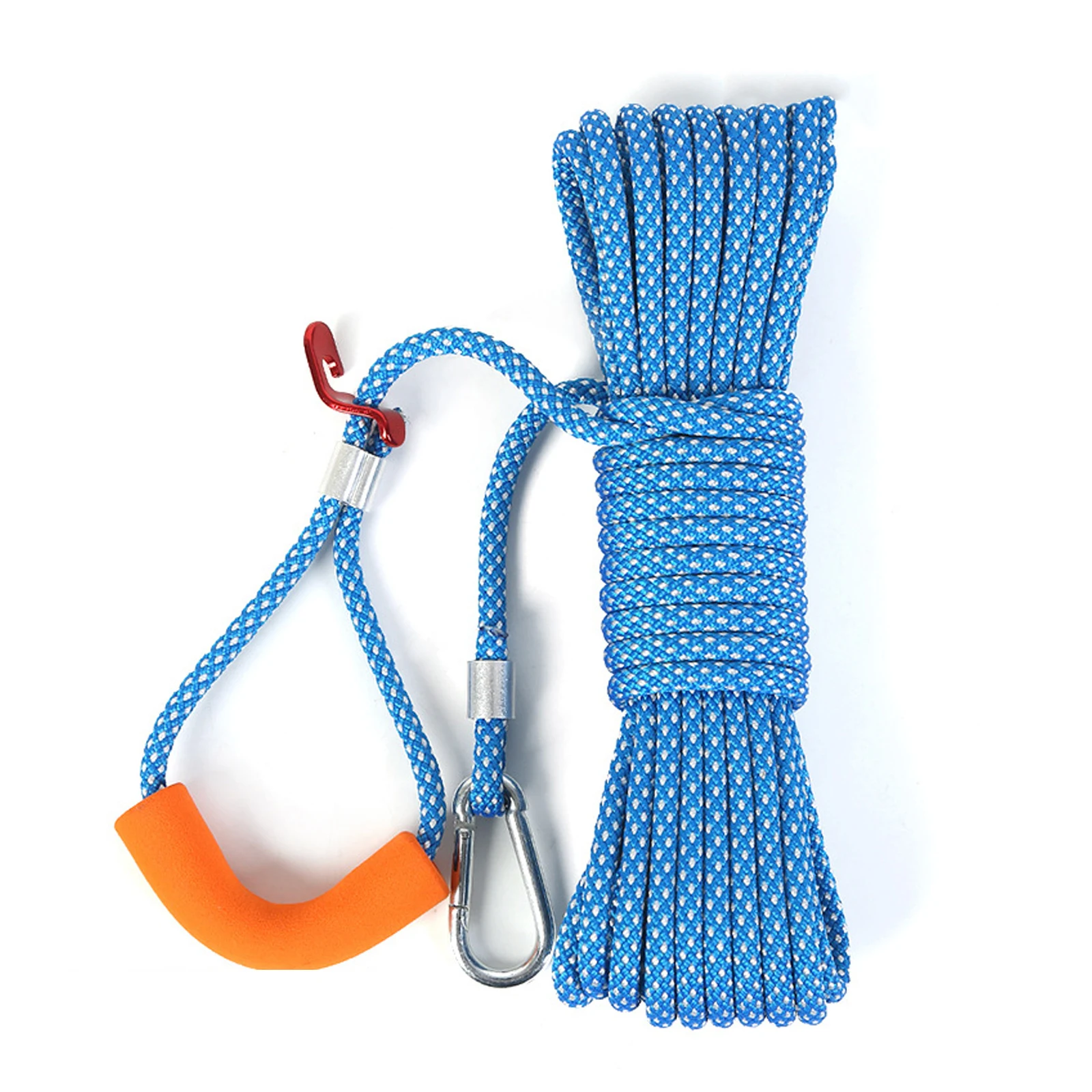 Washing Line Rope 15M Laundry Clothes Lines ，No need for tools, no drilling, just pull and tighten，600KG load bearing