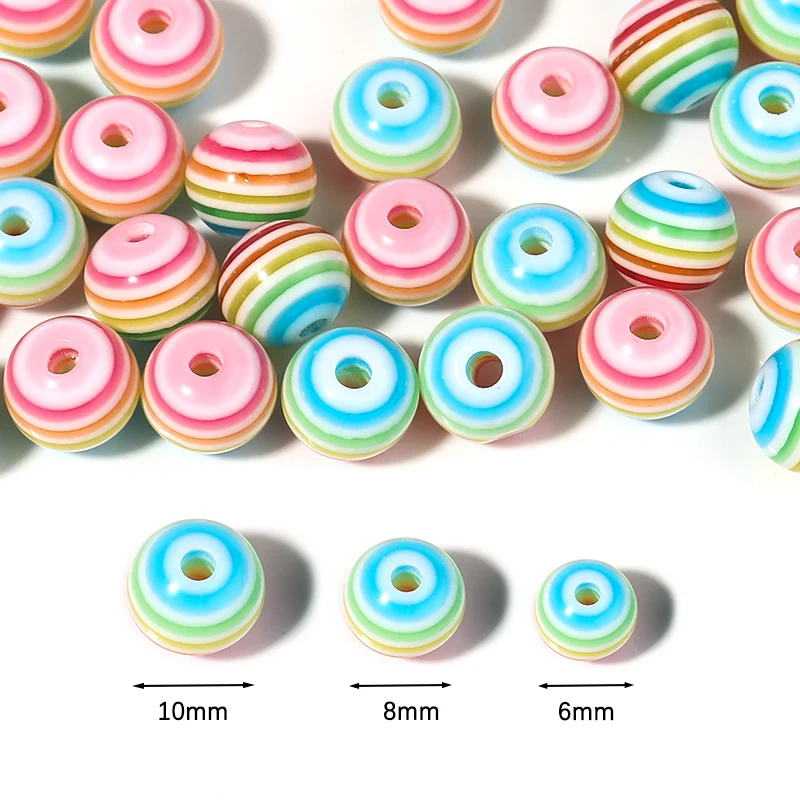 50Pcs/Lot Resin Bea…