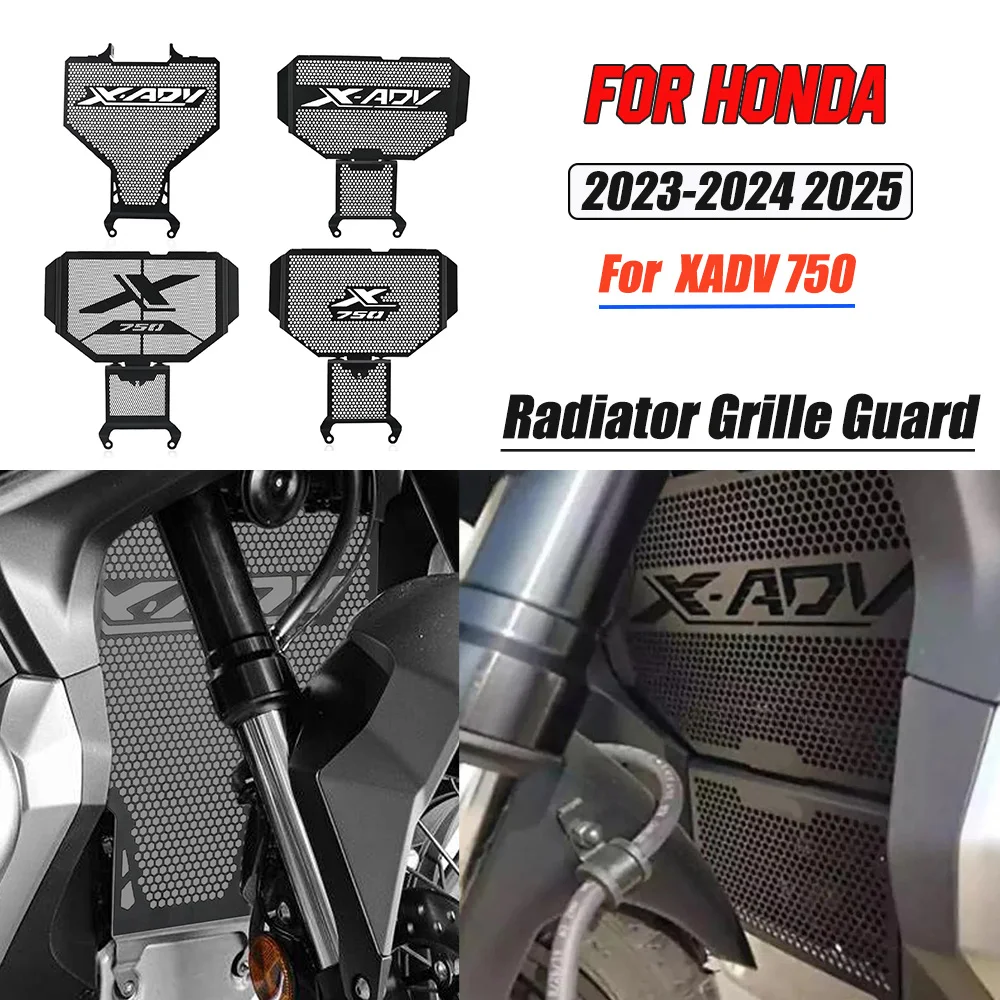 

X-ADV750 2021-2022 Motorcycle Radiator Grille Guard Oil Cooler Cover Protection For Honda XADV 750 2023 2024 2025 XADV750 XADV