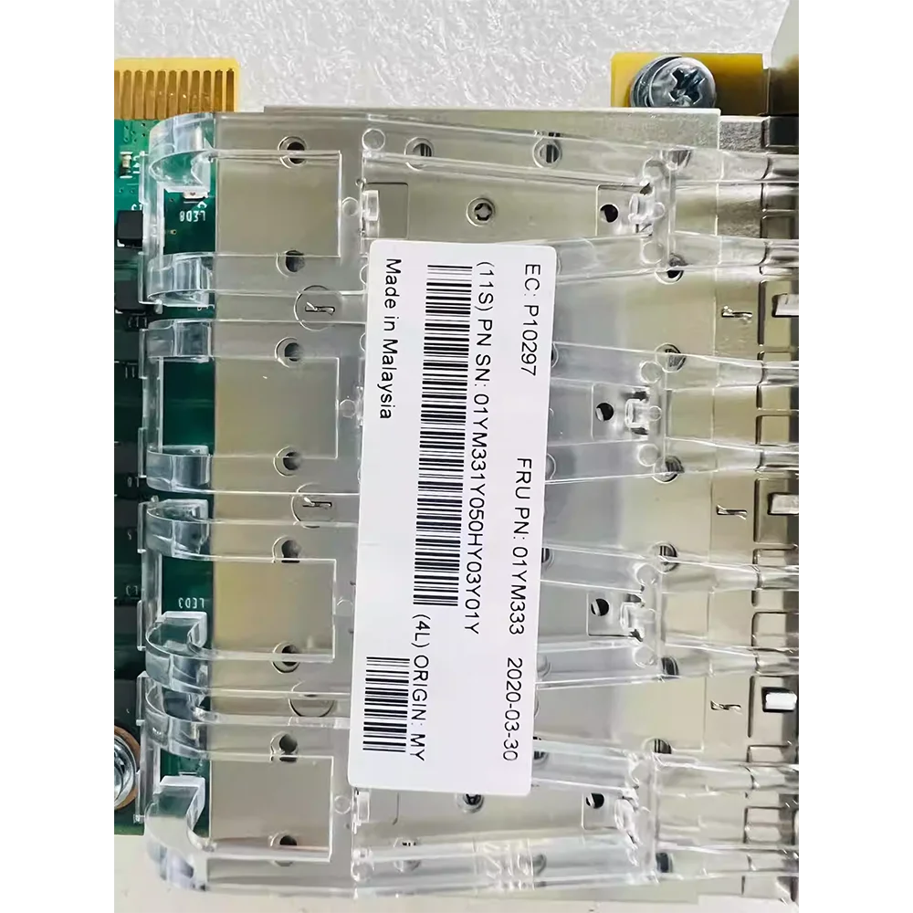 For IBM 01YM333 01YM331 10 Gigabit Network Card With Four Electrical Ports 16G 2145-DH8 V9000 LPE31004