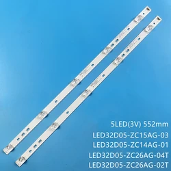 LED TV подсветка LED32D05-ZC26AG-02T for 30332005210T LE32K6000S LE32K6500SA KIVI 32HR52GR  LED32D05-ZC15AG-03