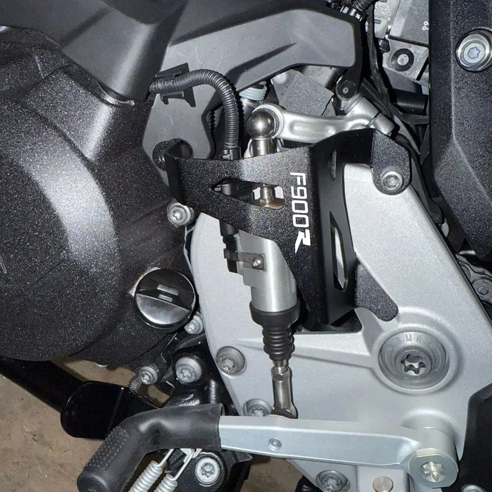 Für BMW F900R F 900 R F900XR F 900 XR 2020-2026 Motorrad Schaltassistent Schutzsensor Aluminiumschutz Hinterradbremspumpenabdeckung