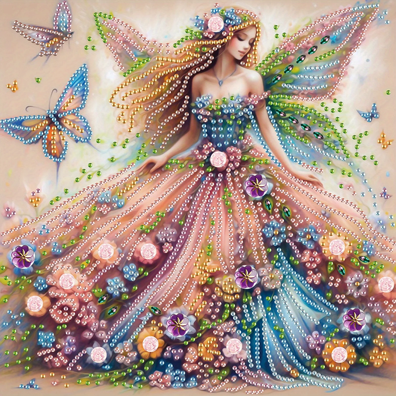 Diy Flower Fairy 5D…