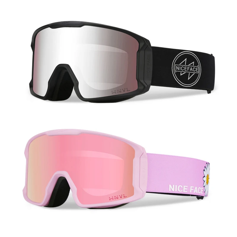 Anti-fog Woman Men Ski Glasses Sport Mountain Man Snow Goggles Double Lens Women Skiing Eyewear Winter Female Motorcycle Mask