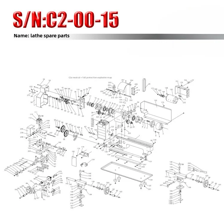 C2-395G lathe spare parts 45 #steel metal, metric British knife middle bridge gear