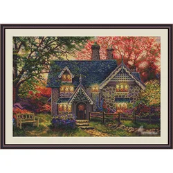 ZZ1369 DIY Homefun Cross Stitch Kit Packages Counted Cross-Stitching Kits New Pattern NOT PRINTED Cross stich Painting Set