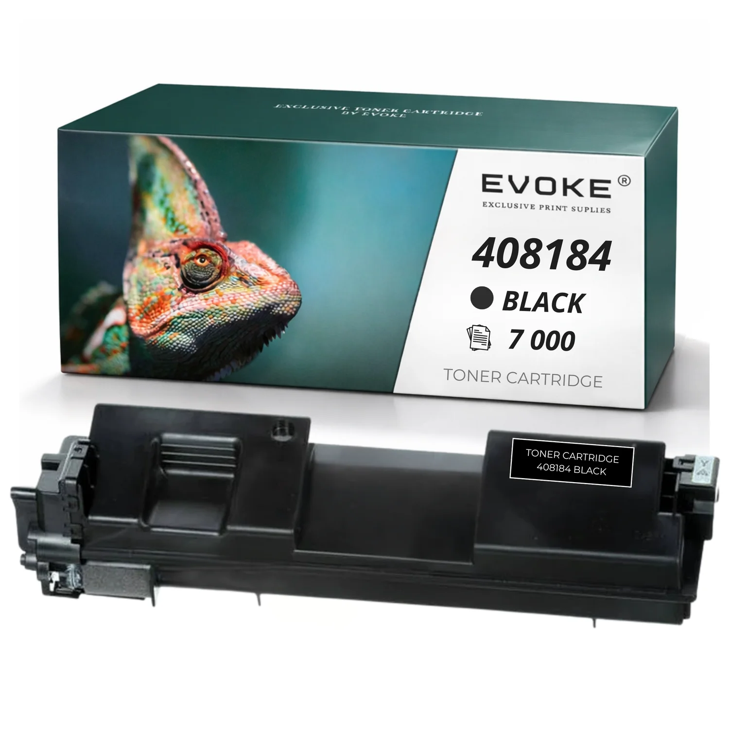 Evoke compatibele toner voor Ricoh Spc360 K 408184 Spc360K Spc360 Zwart 7000 pagina's Aficio Sp C360