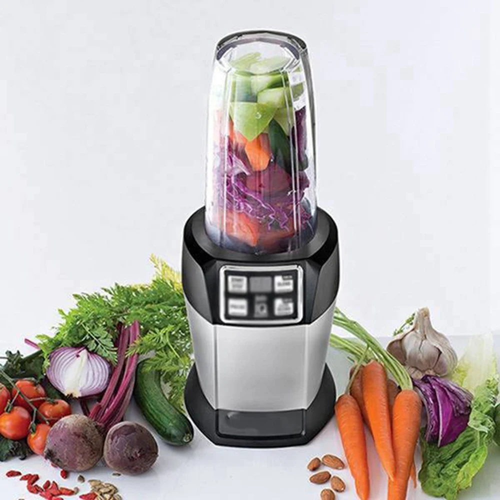 Frullatore di ricambio A69X per tazze Nutri Ninja da 24 Oz BL480/BL640 /BL680 Nutri Blender Auto IQ Series con coperchio sigillante e spazzola da 1 pezzo