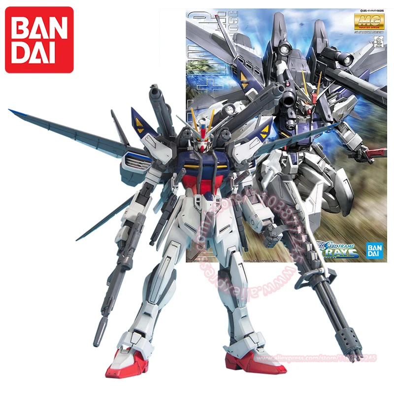 

BANDAI SEED FRAME ASTRAYS MG 1/100 Strike Gundam E + IWSP Модная коллекция фигурок Украшения Анимационные периферийные устройства Детские игрушки