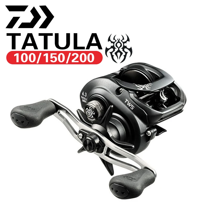 DAIWA Tatula - Carrete baitcasting de perfil bajo para agua salada