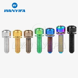 Wanyifa Titanium Bolt M5x16mm M5x18mm M5x20mm Socket Head Screw with Washer for Bicycle Stem