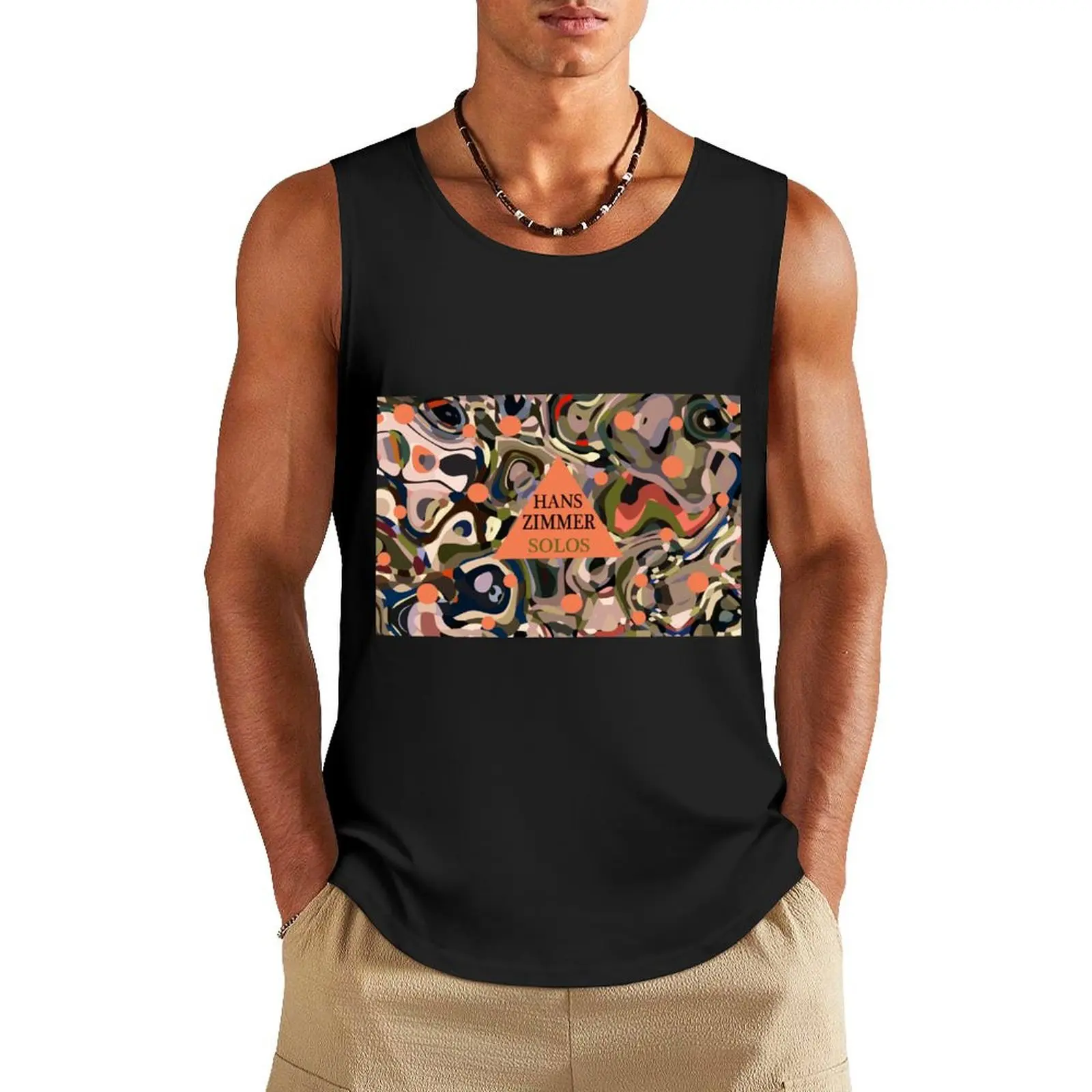 

HANS ZIMMER - SOLOS Tank Top Clothing T-shirt man t-shirt for men Vest for boy