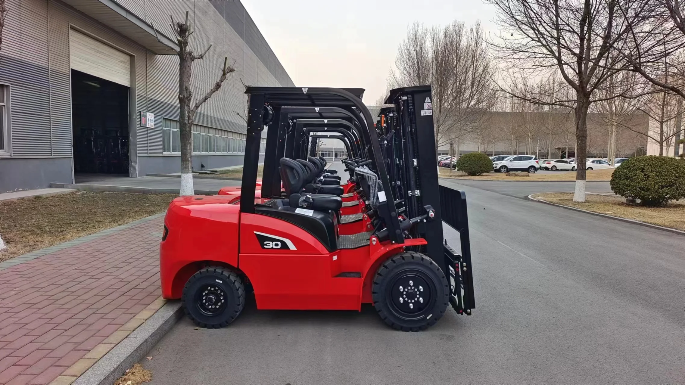 Fast Delivery Arrival Truck Forklift Height 3m-5m Container Forklift 2T 3T 4T 5t Off-Road Forklift Machine