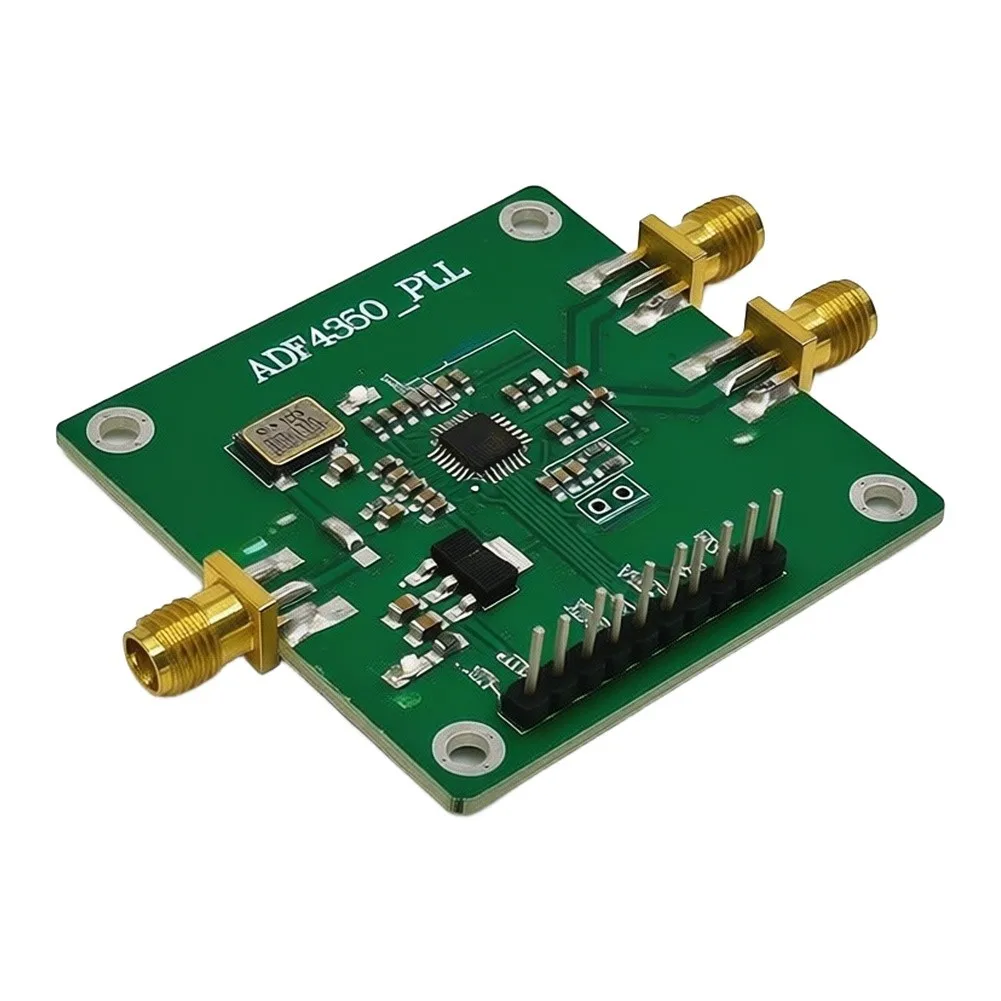 Acoustic Component Differential Signal Generator ADF4350 PLL Module Differential Broadband RF Signals Built-in Lock Indicator