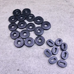 24x Black Rubber Side Cover Grommets for Suzuki GS125 GN125 CG125 EN125 GN250 GN400 GS550 GT750 RV90 Motorcycle Motorbike