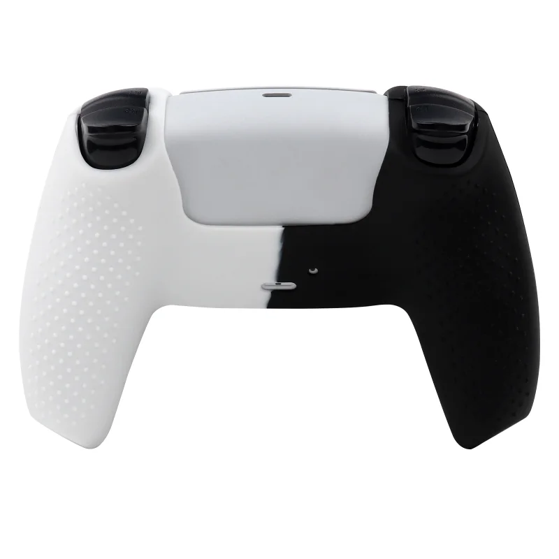 Funda protectora de silicona suave antideslizante para mando de PS5, cubierta de piel para mando de videojuegos, accesorios para PS5