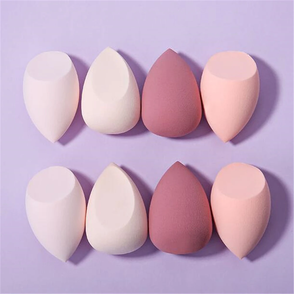 4pcs Makeup Sponge Set Face Beauty Powde Beauty Egg Foundation Sponges Cosmetic Puff  Women Make Up Accessories Beauty Tools