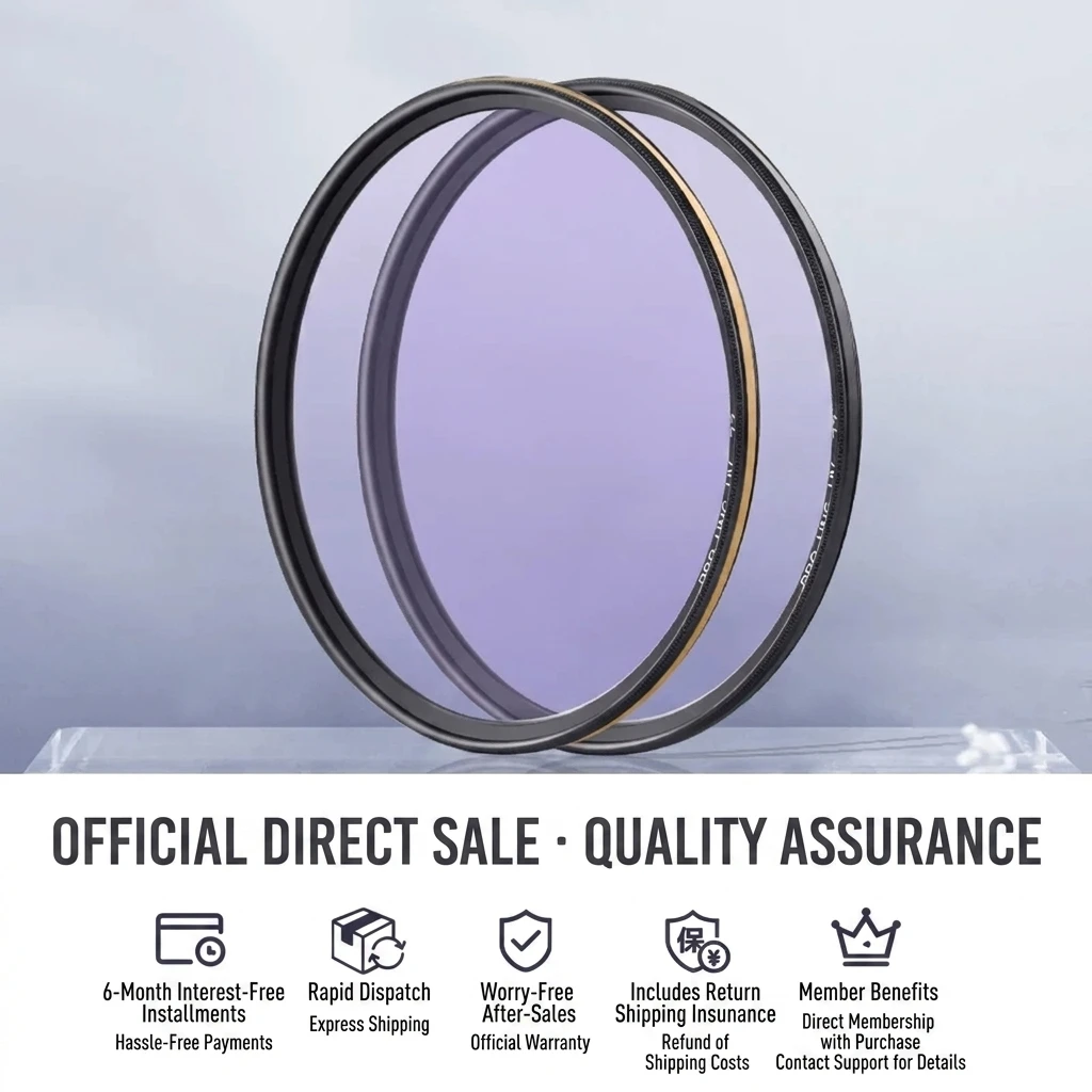 NiSi 99.3% Transmittance UV Filter – Lossless Image Quality, Ultra-Slim