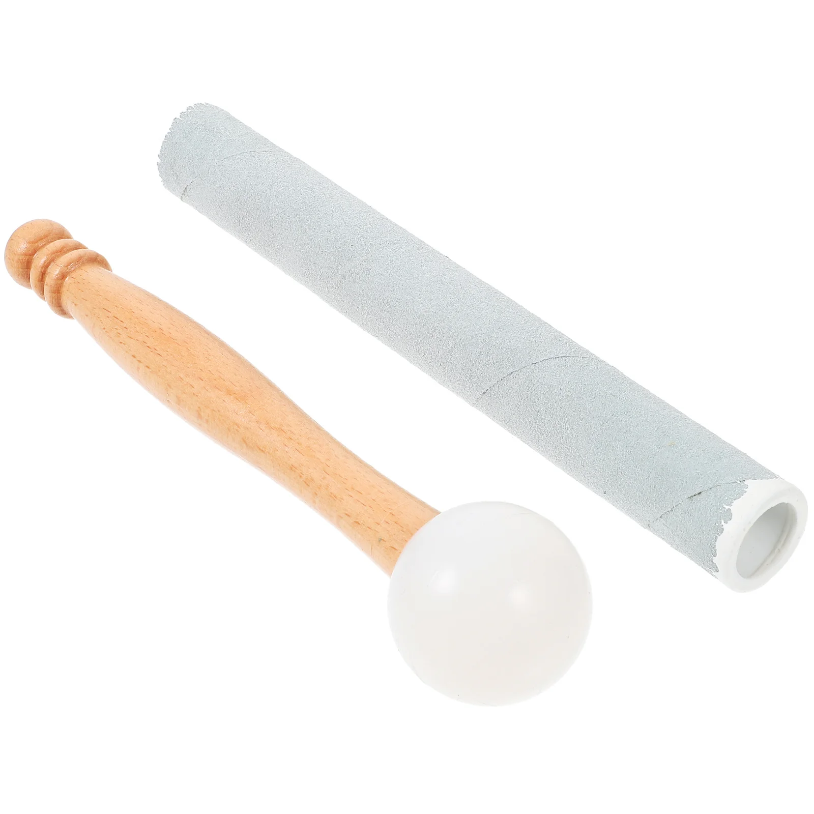 

1Set Crystal Singing Bowl Mallet Wood Handle Striker for Meditation Yoga Massage Relaxing Sound Bowl Accessory