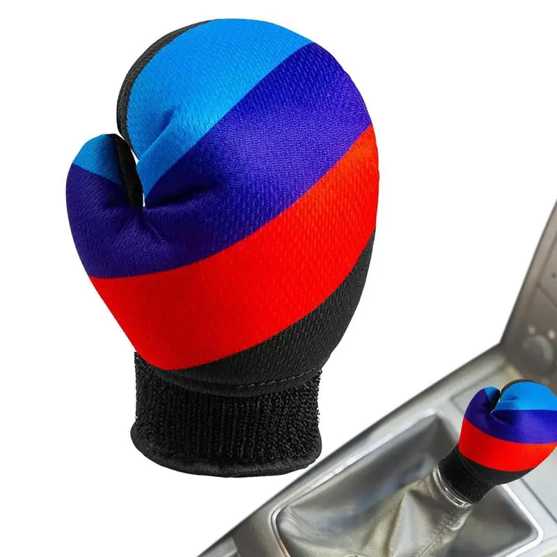 Boxing Gear Handle Cover Funny Boxing Gloves Gear Shift Knob Cover Soft And Comfortable Shift Knob Cover Stylish Car Accessories