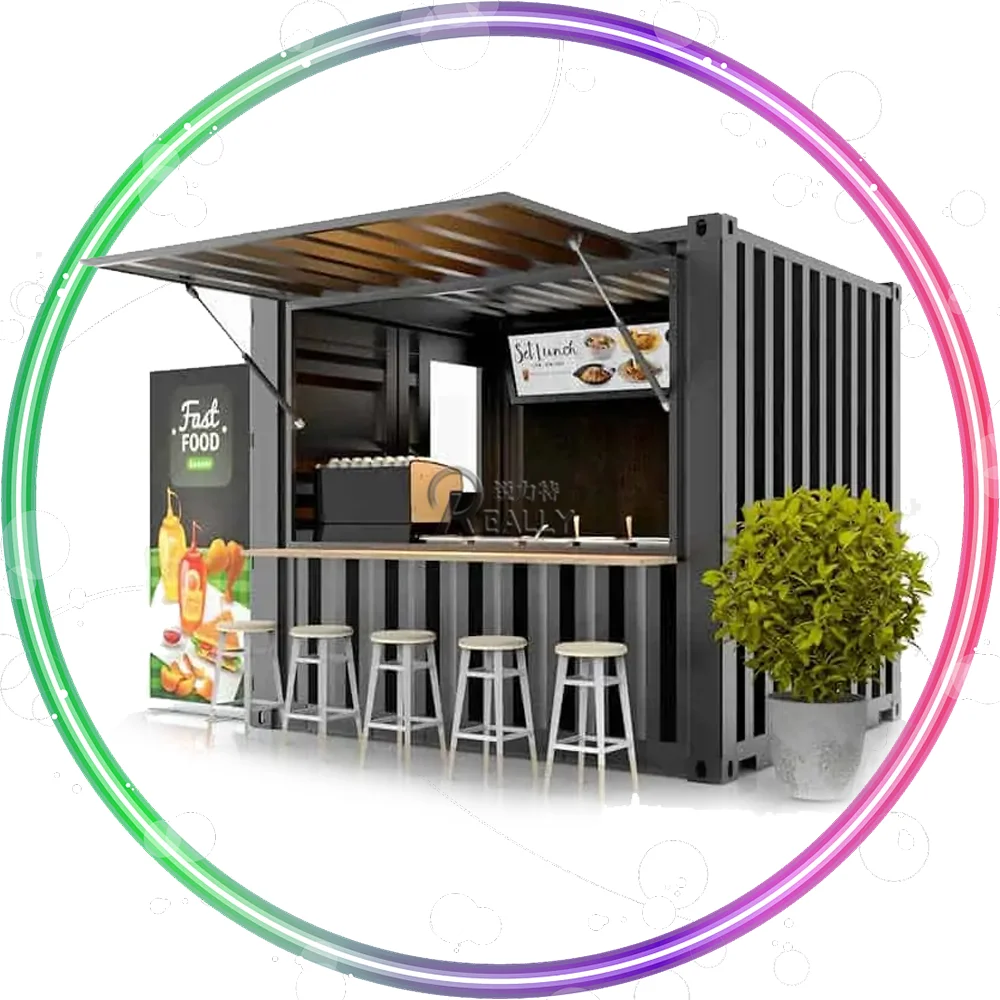 Economical China Container Prefabricated House Pop Up Container House For Beer Bar 20 Ft Prefab Home Office