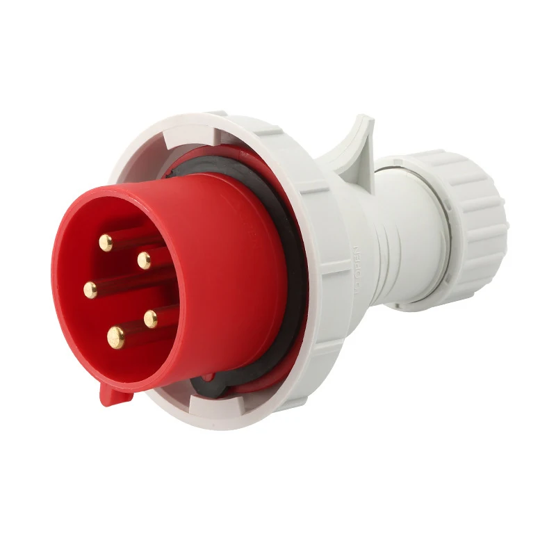 Industrial Female Male Plug And Socket Waterproof IP67 16 Amp 32 Amp 5Pin Outlets