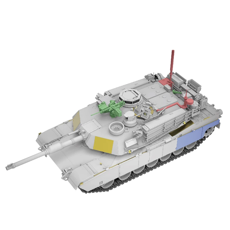 ชุดโมเดลประกอบรถ Ryefield RM-5104เรา M1A2 SEP V3 Abrams 1/35รถถังต่อสู้หลัก