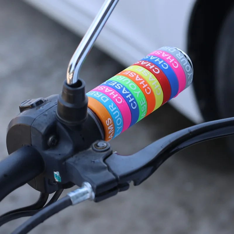 30 مللي متر متعدد الألوان المقود كم سيليكون عدم الانزلاق سيارة كهربائية المقود كم عدم الانزلاق خواتم مقاوم للماء تنفس 1-20 قطعة #5