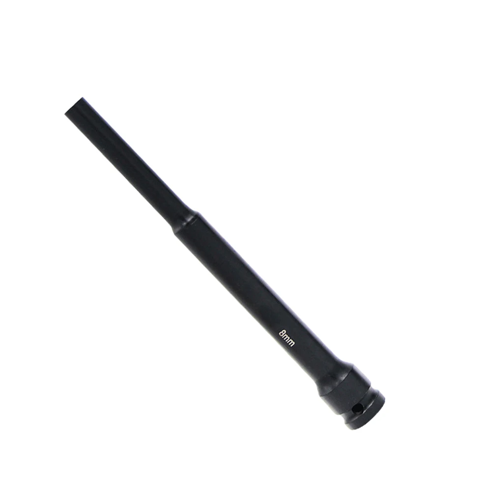 Hex Socket Extension Bar 12inch 200mm Long with 1/2 Inch Drive Interface for Socket Sets and Mechanical Maintenance