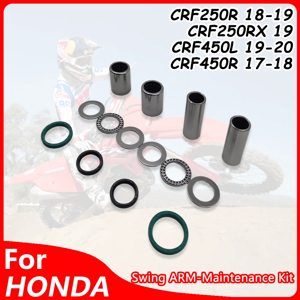 

Комплект для обслуживания HONDA Swing ARM, втулка сальника подшипника мотоцикла CRF250R CRF250RX CRF450L CRF450R CRF450RX CRF450X