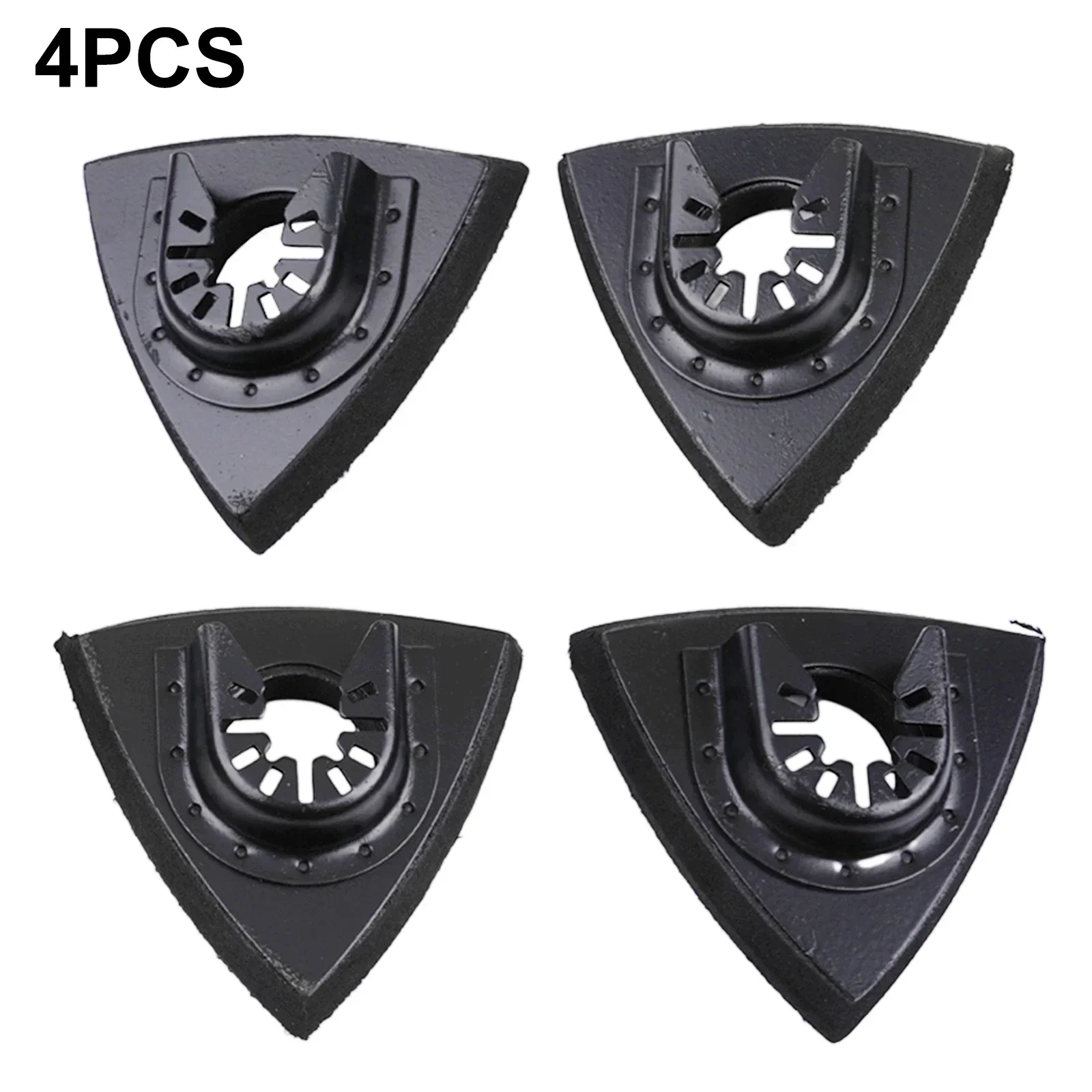 Sandpaper Sanding Pads Polishing Triangle Woodworking 4pcs Accessory Commercial Manufacture Multi-function High Quality