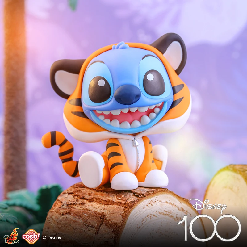 

Official Hot Toys Stitch Cosbi Blind Box – Crossover Collectible Mini Figures Hidden Variants Cute Desk Decor & Display
