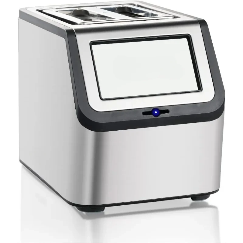 

Smart Toaster Touch Screen Toaster High-speed Automatic Settings Bagel English Muffins Toast Pastry Waffles Bread Toaster